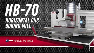 Fryer HB 70 Horizontal CNC Boring Mill