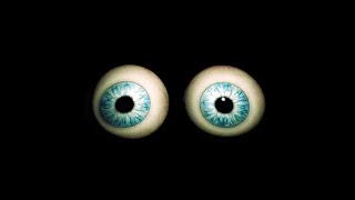 Halloween Creepy Eyes ~ 3D video animation [4K] Extended Version! (No Sound)