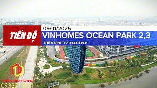 [Flycam] 09/01/2025 Cập nhật tiến độ mới nhất tại Vinhomes Ocean Park 2,3/0933313931