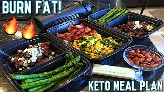 Full Day Keto Diet Meal Plan For Women | Female Weight Loss Diet