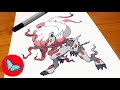 How To Draw Pokemon - Hisuian Zoroark Easy Step by Step