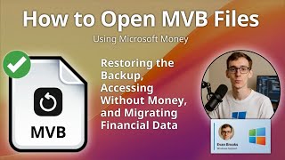 How to Open MVB Files (Microsoft Money)