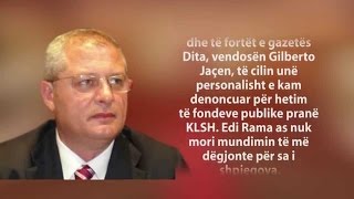 A1 Report - PS prezanton Jaçen në Përmet  Kosta paralajmëron dorëheqjen