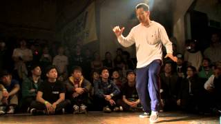 創(temporaly) vs バファリン(PSYCOPATH-FUNK☆Z) DANCE@LIVE 2014 FREESTYLE KANTO vol.5【FINAL】