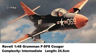 Revell 1:48 Grumman F-9F8 Cougar Kit Review