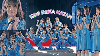 Hinatazaka46 - Kimi Shika Katan ( Indonesia English Romaji ) 日向坂46 - 君しか勝たん LIVE