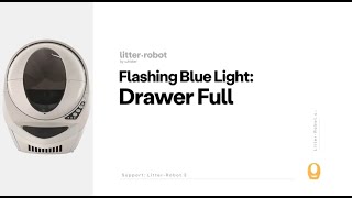 Troubleshooting the Flashing Blue Light | Litter-Robot 3
