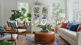 The Art of Chinoiserie: Sophisticated Ways to Add Eastern Flair to Your Decor