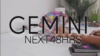 GEMINI ♊️ NEXT48HRS SOMEONE IS TESTING YOU! GET PREPARED THIS WILL BE AN SPIRITUAL ENLIGHTENMENT