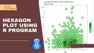 Creating hexagon plot using R program