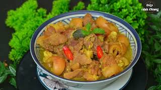 Công Thức Nấu GIẢ CẦY Chuẩn Vị Ăn Thơm Ngon Như Thật | Bếp Nhà Giang