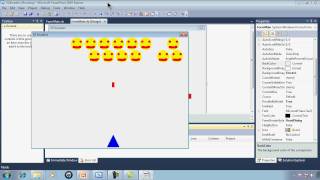 Visual Basic Express 2010 Tutorial 32 EZInvaders Part 1 Simple Video Game Programming