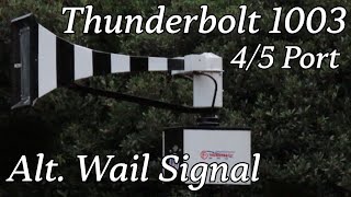 1962 Federal Thunderbolt 1003 Siren | Alternating Wail Signal (4/5 Port)