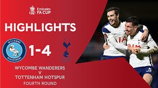 Late Comeback Sends Spurs Through | Wycombe Wanderers 1-4 Tottenham Hotspur | Emirates FA Cup
