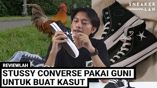 ReviewLAH | Stussy Converse Pakai Kain Guni Untuk Buat Kasut!