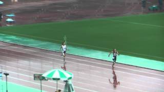 義足　走る　2012.3　Japan Kyusyu Challenge Women Above＆Below knee 100m