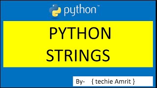 Python Strings