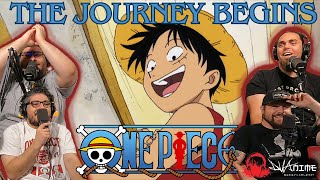 BAND REACTS: ONE PIECE EP 0-2 REACTION | FIRST TIME WATCHING ONE PIECE ANIME | THE JOURNEY BEGINS!