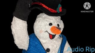 Gemmy Spinning Snowflake Snowman Audio Rip