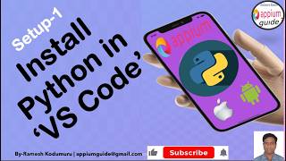 [Appium/Python Tutorial] Part - 24 : Install/Connect/Run "Python 3.14" in Visual Studio Code