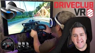 DriveClub VR - Sony PSVR - Logitech G29 Racing Wheel & Pedals - Pagani Zonda R