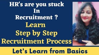 Recruitment Process | How to do Recruitment #recruitment #recruiter #hr #readytogetupdate