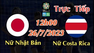 Soi kèo trực tiếp Nữ Nhật Bản vs Nữ Costa Rica - 12h00 Ngày 26/7/2023 - FIFA WOMEN'S WORLD CUP 2023