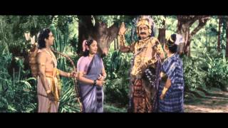 Mayabazar Movie || Beautiful Scene Between SVR & ANR || SVR, NTR, ANR, Savitri