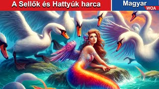 A Sellők és Hattyúk harca 🐬🦆 Magyar Tündérmesék 🌙 @WOA-Magyar