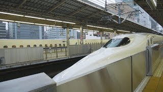 JR西日本N700系(K6)＠JR東海 東海道新幹線 新横浜駅