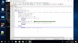 Guessing Game Using While Loop In Python For Absolute Beginner On Windows 10 & Mac OS Sierra #32