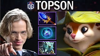 OG.TOPSON HOODWINK - FAVORITE FOR TI10 - DOTA 2 7.29 GAMEPLAY