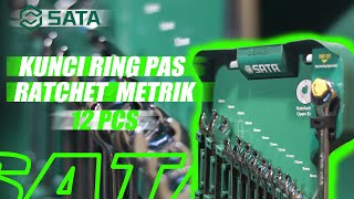 UNBOXING KUNCI RING PAS RACHET 12 PCS 09066  // DOUBLE RATCHET #197