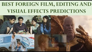 Best International Film, Editing and Visual Effects Predictions, 2020 Oscars l Old's Oscar Countdown