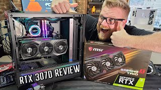 MSI RTX 3070 Gaming X Trio Review!