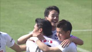 【公式】ゴール動画：磯村 亮太（新潟）16分 レノファ山口ＦＣvsアルビレックス新潟 明治安田生命Ｊ２リーグ 第11節 2018/4/28