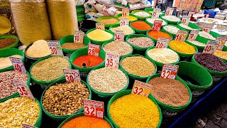 Istanbul Market Tour 2022 [4k60fps]- Wednesday Bazaar in Fatih