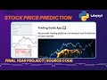 Stock Price Prediction | Python Final Year Project with Source Code & Documentation