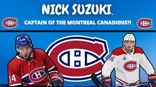 Nick Suzuki Named Captain of the Montreal Canadiens (Junkie's Thoughts)