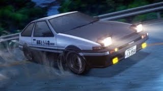 【MAD】頭文字D AE86vsAE86 最終話 バトルシーン