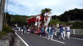 平群のお祭り・山田区の担ぎ屋台（南房総市）