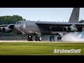 Oshkosh Aircraft Arrivals - B-52, Viper Demo, and More! - EAA AirVenture Oshkosh 2024