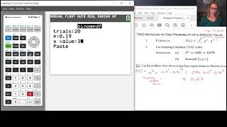 Binomial Probability Distributions on the TI-84 Plus CE-T