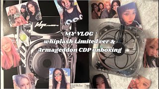 [ 브이로그 #40 ] CDP \u0026 Limited ver開封💿🎧 | 플레이어랑 티셔츠… 비싸지만 이쁘당…😌🖤 | MYVLOG | 마이로그