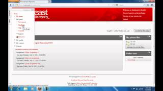 Moodle - Basic Navigation