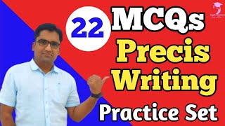 MCQs-Precis Writing I #PrecisWriting #WritingSkills #MCQs I What's Precis Writing