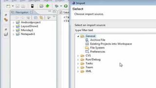 Importing Android Projects into Eclipse