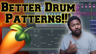 How to make your drum patterns better and Knock! FL Studio 20 and Any DAW!