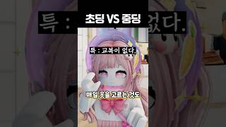 초딩 vs 중딩! 다른 점은? 👊