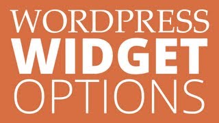 Wordpress Widget Options Tutorial (Part 2) - Understanding Widget API